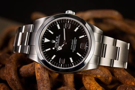 rolex explorer 114270 bandanstoss|Rolex explorer model 214270.